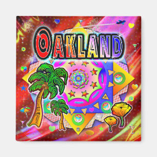 Aimant Amis tropicaux d'Oakland