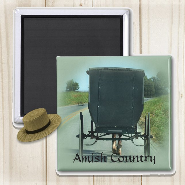 Aimant Amish Country Buggy (Créateur téléchargé)