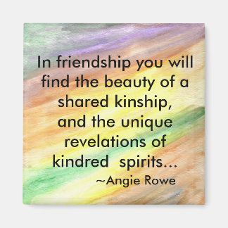 Aimant Amitié carré