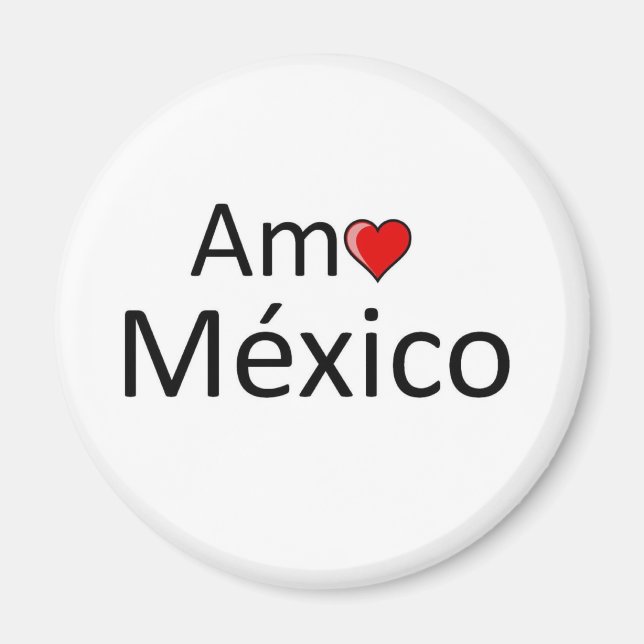 Aimant Amo Mexique (Devant)
