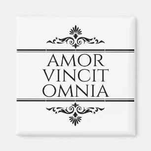 Aimant Amor Vincit Omnia - L'Amour Conquiert Tous