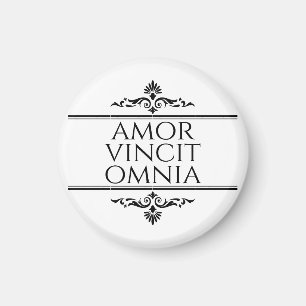 Aimant Amor Vincit Omnia - L'Amour Conquiert Tous
