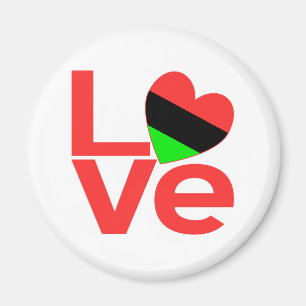 Aimant AMOUR afro-américain