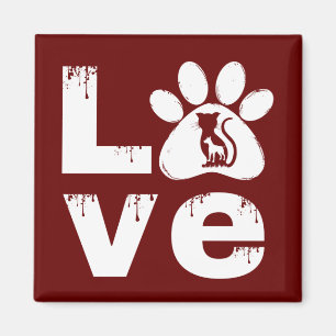AIMANT AMOUR ANIMAL PAW ANIMAL PAW