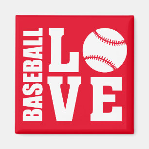 Aimant Amour de Baseball