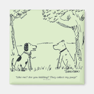 Aimant Amour de chien