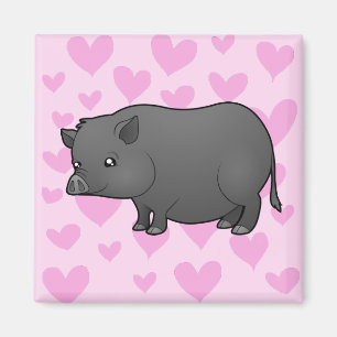 Aimant Amour de Cochon Miniature
