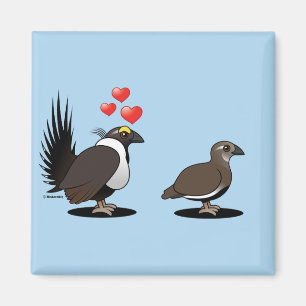 Aimant Amour de grouse sage