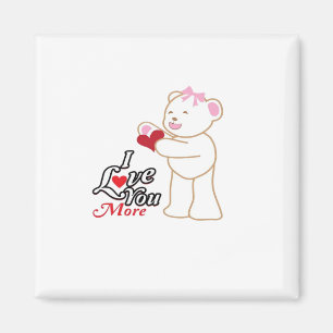 Aimant Amour de lune de miel assorti Couple Style