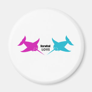 Aimant Amour de Narwhal