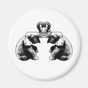 Aimant Amour d'éléphant