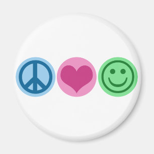 Aimant Amour et bonheur de paix