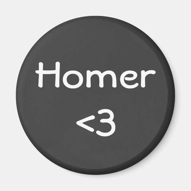 Aimant Amour Homer (Devant)