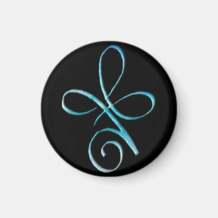 Aimant Amour inconditionnel turquoise
