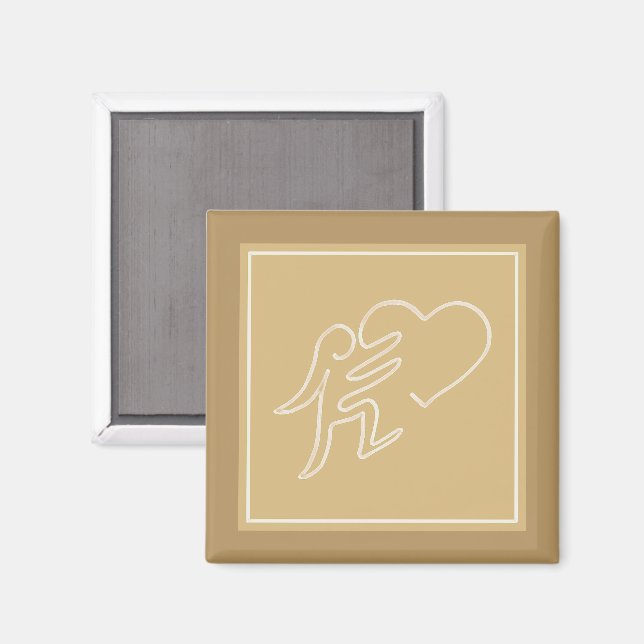 AIMANT AMOUR (MIEL) (Recto/Verso)