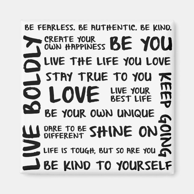 Aimant Amour personnel (Devant)