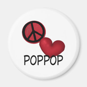 Aimant Amour PopPop de paix