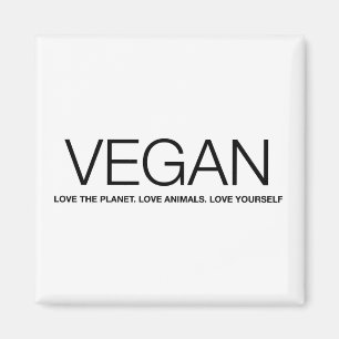 Aimant Amour VÉGÉTALIEN