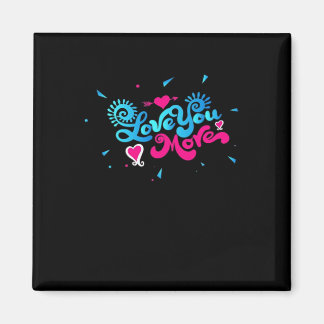 Aimant Amour Vous Plus Typographie Propre Style