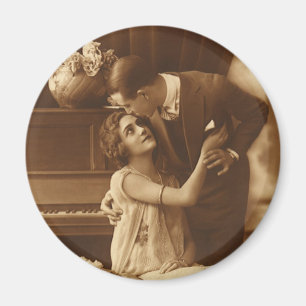 Aimant Amoureux de Vintage,  Amour Romantique Musique Rom