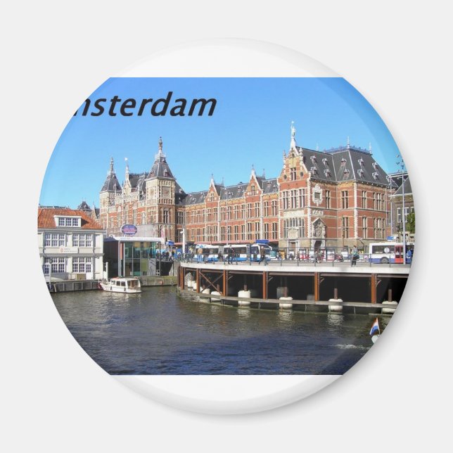 Aimant Amsterdam-le-Pays-Bas—[kan.k] (Devant)