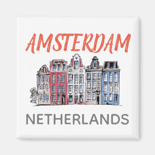 Aimant Amsterdam Row