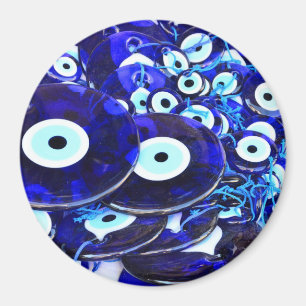 Aimant Amulettes des yeux bleus