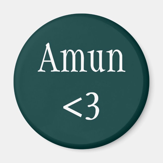 Aimant Amun (Devant)