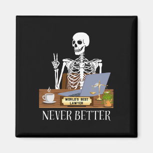 Aimant Amusant avocat Halloween