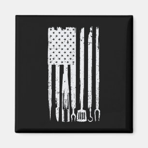 Aimant Amusant Bbq Design ! Pour Les Amateurs De Fumeurs,