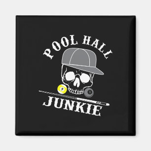 Aimant Amusant Billard Salle De Piscine Junkie Pour Les J