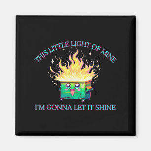 Aimant Amusant ce petit feu de déversement de mine 2025