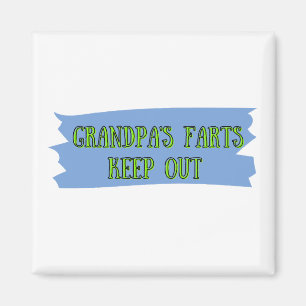 Aimant Amusant Grandpas Farts
