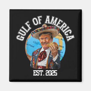 Aimant Amusant Trump Gulf Of Usa America Est 2025