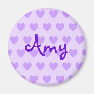 Aimant Amy en violet