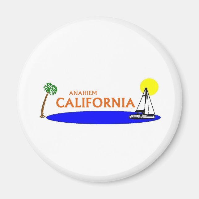 Aimant Anaheim, Californie (Devant)