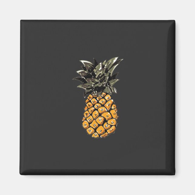 Aimant ananas (Devant)