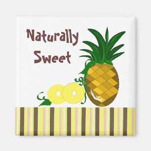 Aimant Ananas naturellement sucré