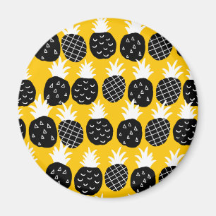 Aimant Ananas noir