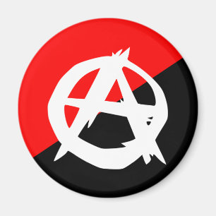 Aimant Anarchiste Avec Un Symbole, Colombie