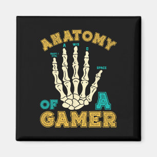 Aimant Anatomie D'Un Joueur Jeu Mains Jeux Vidéo Ga