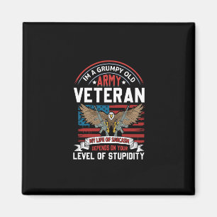 Aimant ancien combattant de l'armée