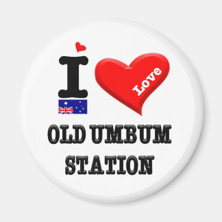Aimant ANCIENNE STATION UMBUM - I Love