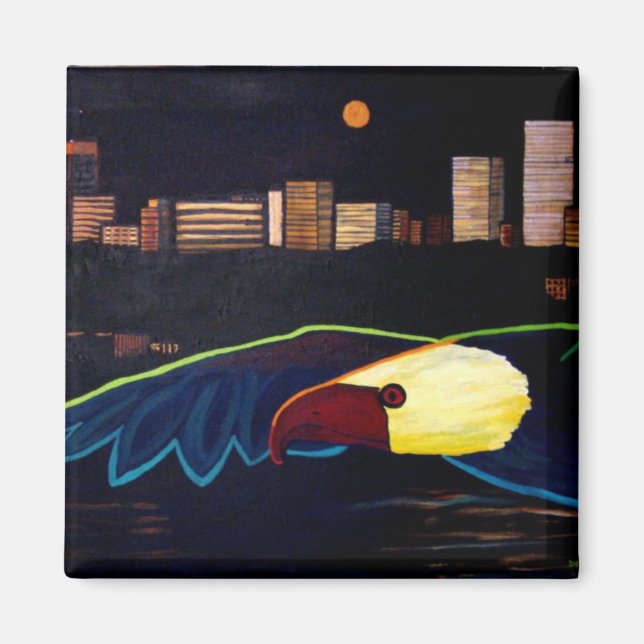 Aimant Ancre Aigle (Devant)