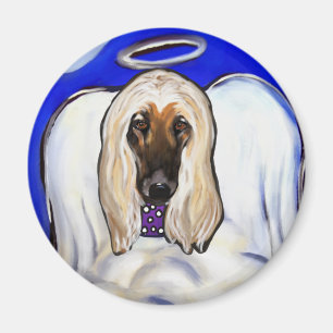 Aimant Ange Afghan Hound