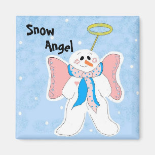Aimant Ange de neige