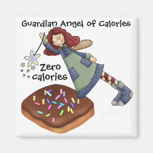 Aimant Ange gardien des calories par SRF