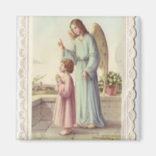 Aimant Ange gardien et enfant