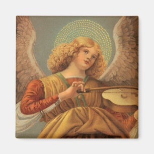 Aimant Ange Renaissance Jouer Violon Melozzo da Forli