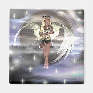 Aimant Ange sur un nuage